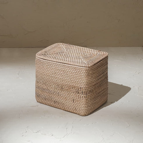 Rattan storage baskets - Different sizes and colours! - Coastal Villa Homeware